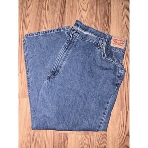 Levi's 550 Denim Blue Jeans 54x30 Casual Comfort Straight‎